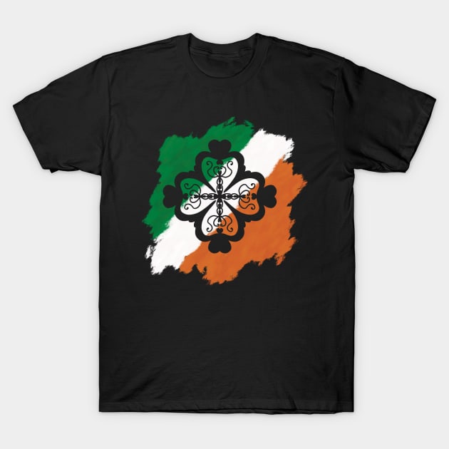 Irish Clover T-Shirt by Xatutik-Art